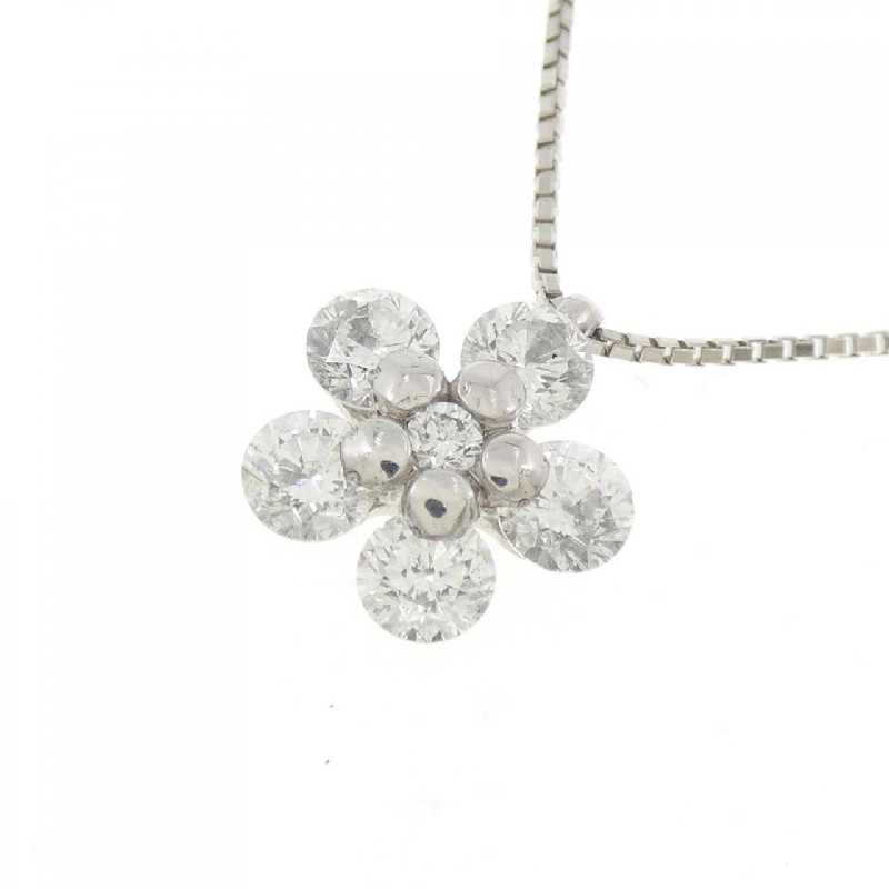 Dây chuyền kim cương hoa PT900/PT850 1.00CT - Hàng hiệu Chính hãng 858101