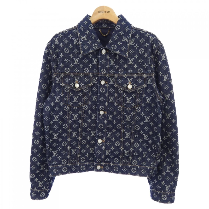 Áo khoác denim monogram jacquard LOUIS VUITTON HRA79WUZD - Hàng hiệu Chính hãng 896989