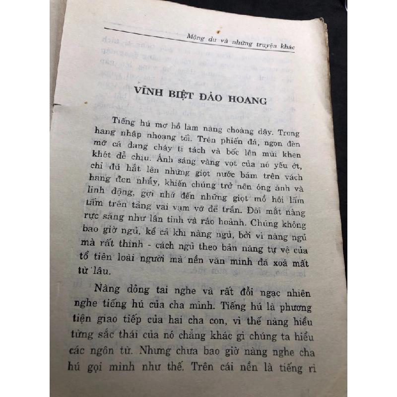 Mộng du và những truyện khác mới 60% ố nặng cong gáy có dấu mộc và viết nhẹ trang đầu 1997 Ngô Tự Lập HPB0906 SÁCH VĂN HỌC 459115