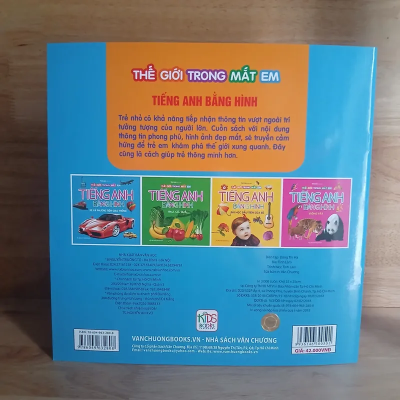 Tiếng Anh Bằng Hình (Bộ 4 Cuốn) - Tịnh Lâm biên soạn 673856