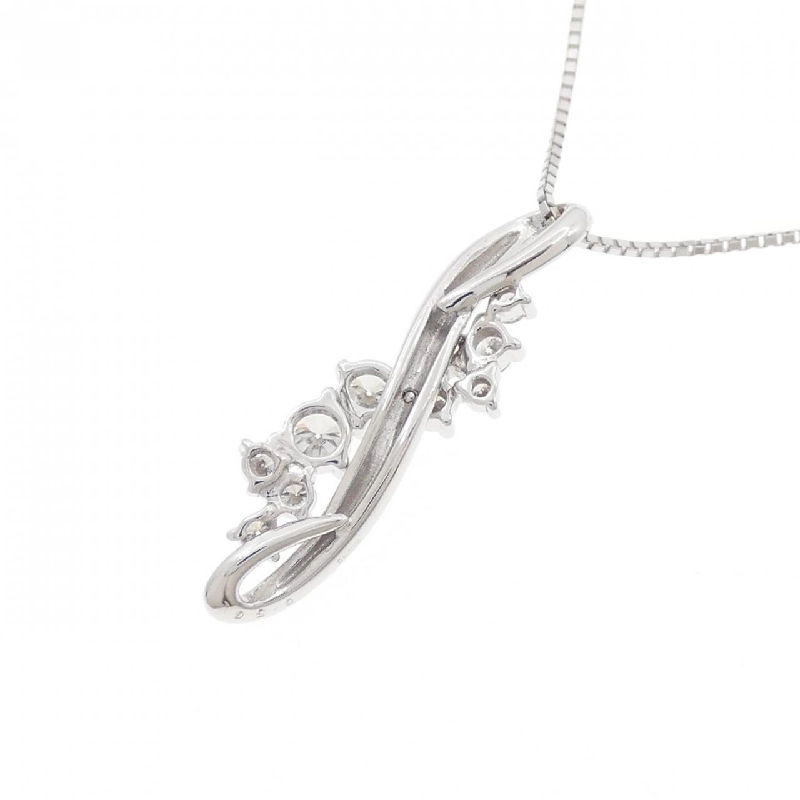 K18WG Dây chuyền kim cương 0.50CT - Hàng hiệu Chính hãng 858798