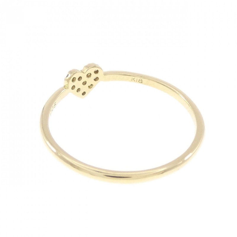 Nhẫn kim cương hình trái tim K18YG 0.05CT - Hàng hiệu chính hãng 854903