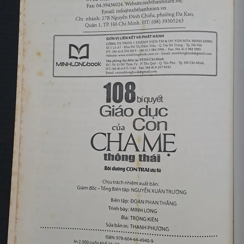 108 Bí Quyết Giáo Dục Của Cha Mẹ Thông Thái 308416