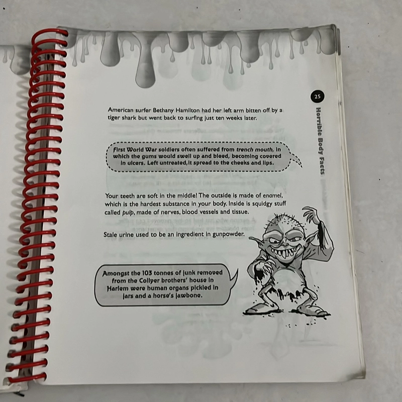 The Bumper Book of Horrible Fact 502976