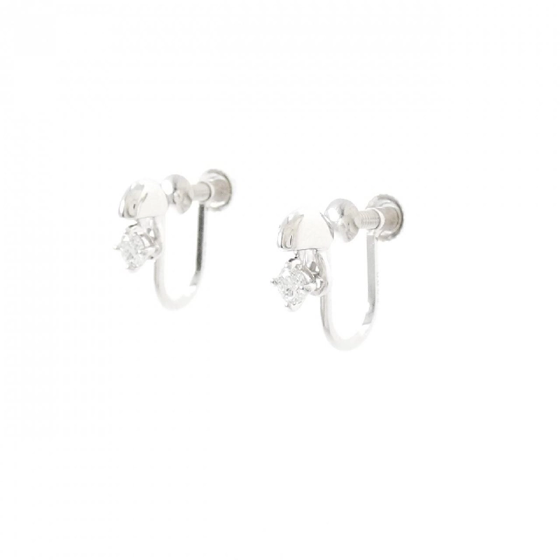 K18WG Bông tai kim cương 0.125CT - Hàng hiệu Chính hãng 870794