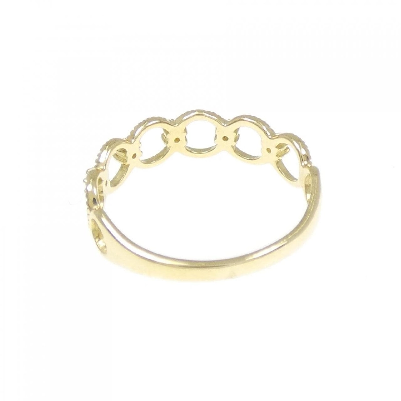 【Sản phẩm mới】Nhẫn pinky kim cương K18YG 0.05CT 673564