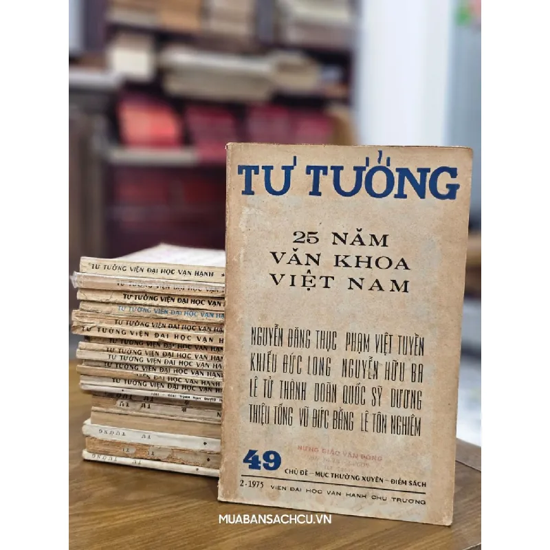 Tạp chí Tư Tưởng - Viện Đại Học Vạn Hạnh 719380