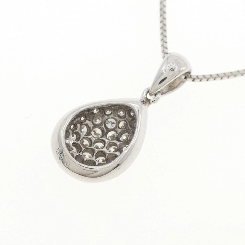 K18WG Dây chuyền kim cương 0.48CT - Hàng hiệu Authentic 862114