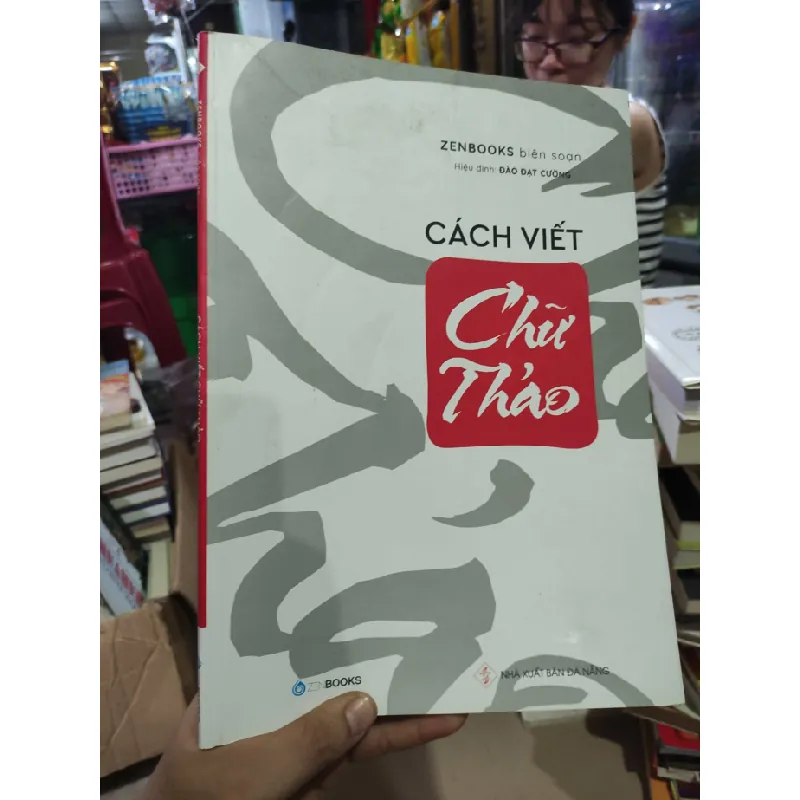 [Sách Cũ SCGR] Cách viết chữ thảo 684528