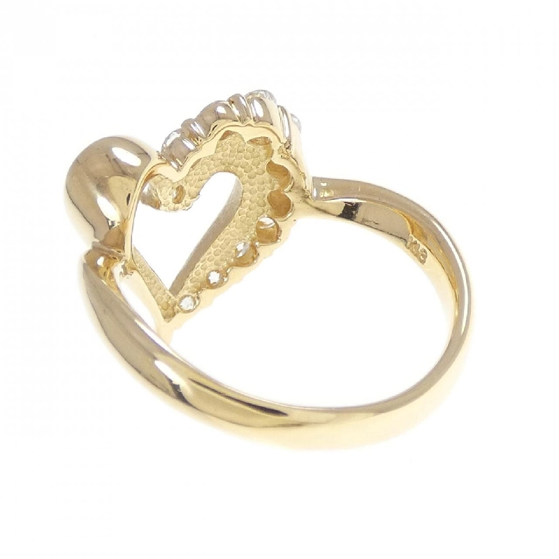 Nhẫn kim cương hình trái tim K18YG 0.50CT - Hàng hiệu Chính hãng 852748