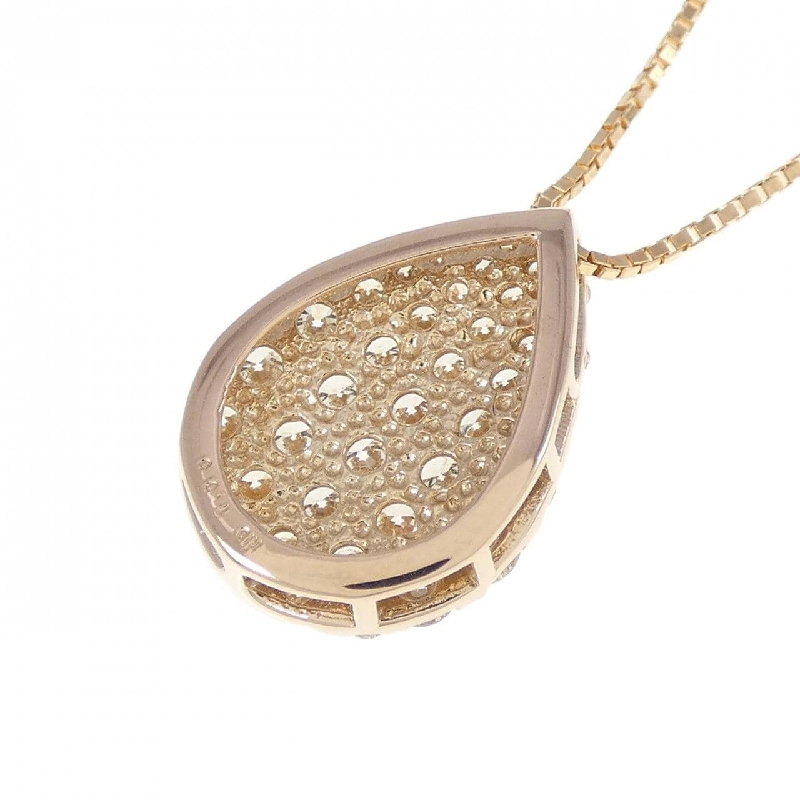 K18PG Pave Diamond Necklace 1.00CT - Hàng hiệu Chính hãng 862790