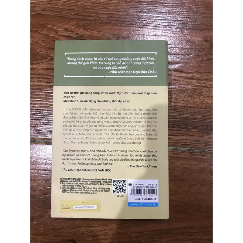 Tôi, Charley và hành trình nước Mỹ - John Steinbeck (8) 741011