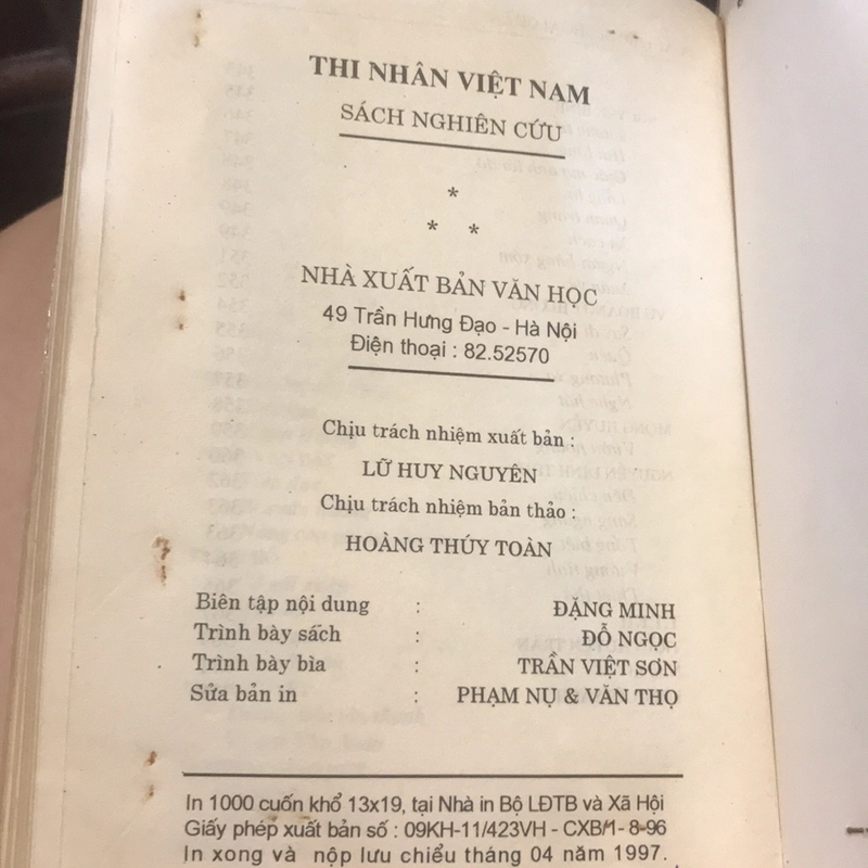 Thi Nhân Việt Nam 476770