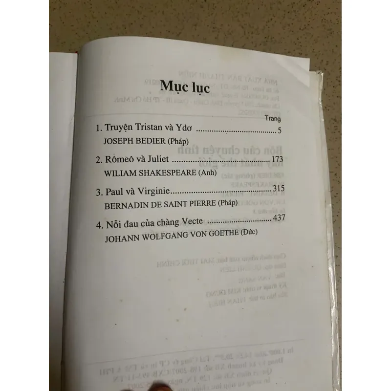 Bốn CHUYỆN TÌNH hay nhất thế giới 712165