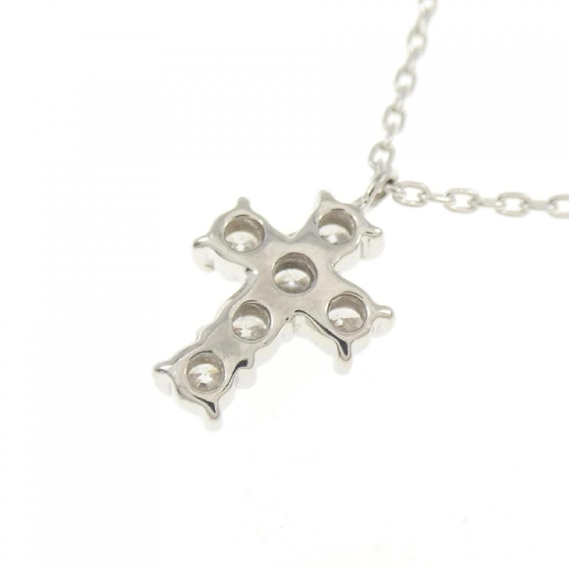 Dây chuyền kim cương hình chữ thập Vandome 0.18CT - Hàng hiệu Authentic 840727