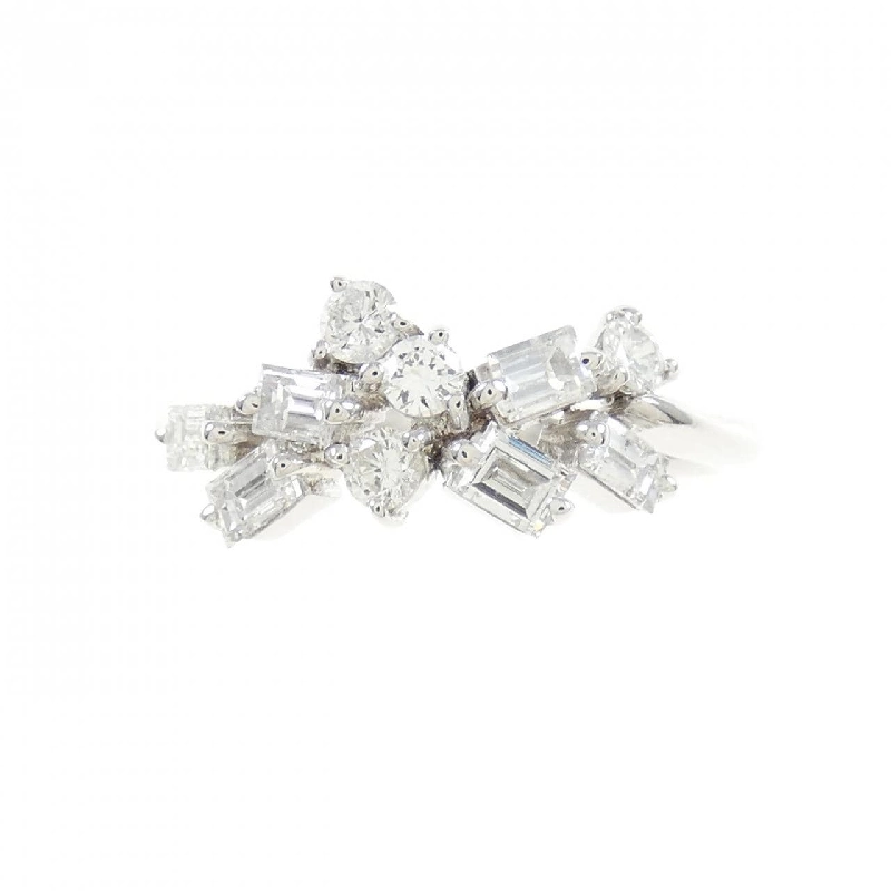Nhẫn kim cương K18WG 0.42CT 670966