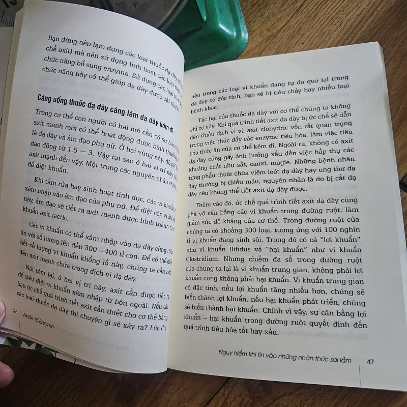 Nhân tố Enzyme - Phương thức sống lành mạnh 
 757598