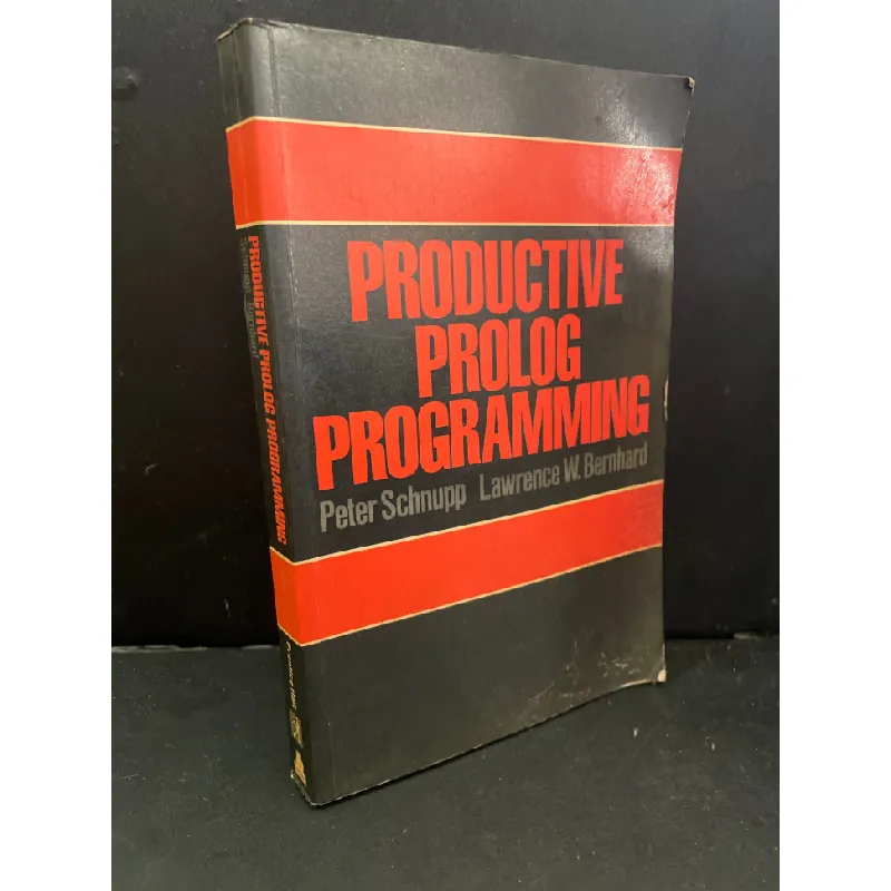 [Sách Cũ SCGR] Productive prolog programming mới 80% bẩn bìa, ố, tróc bìa nhẹ Peter Schnupp - Lawrence W.Bernhard HCM3004 NGOẠI VĂN 678625