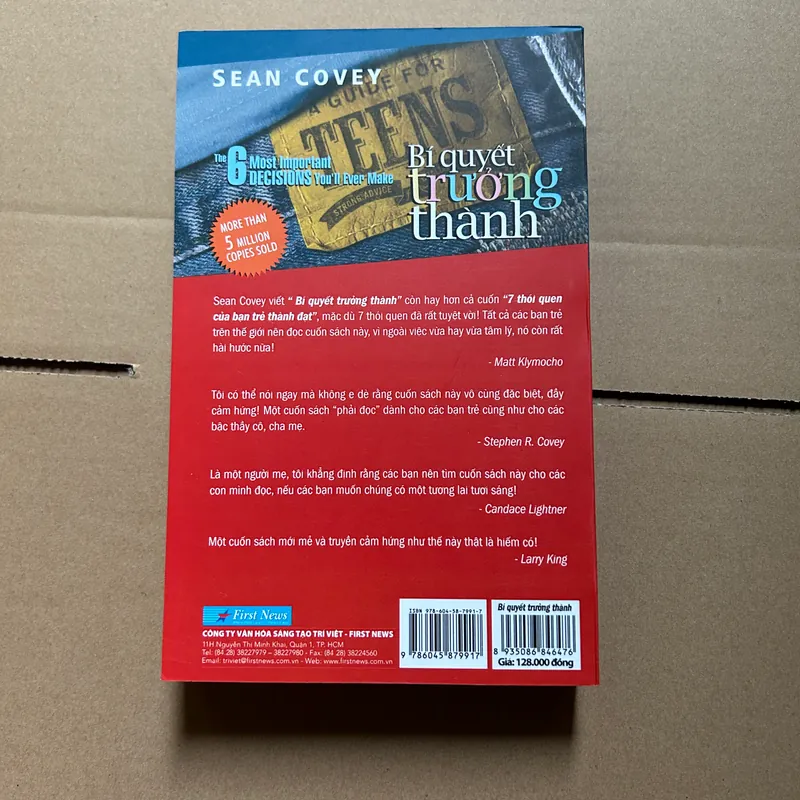 Bí quyết trưởng thành - Sean Covey 712325