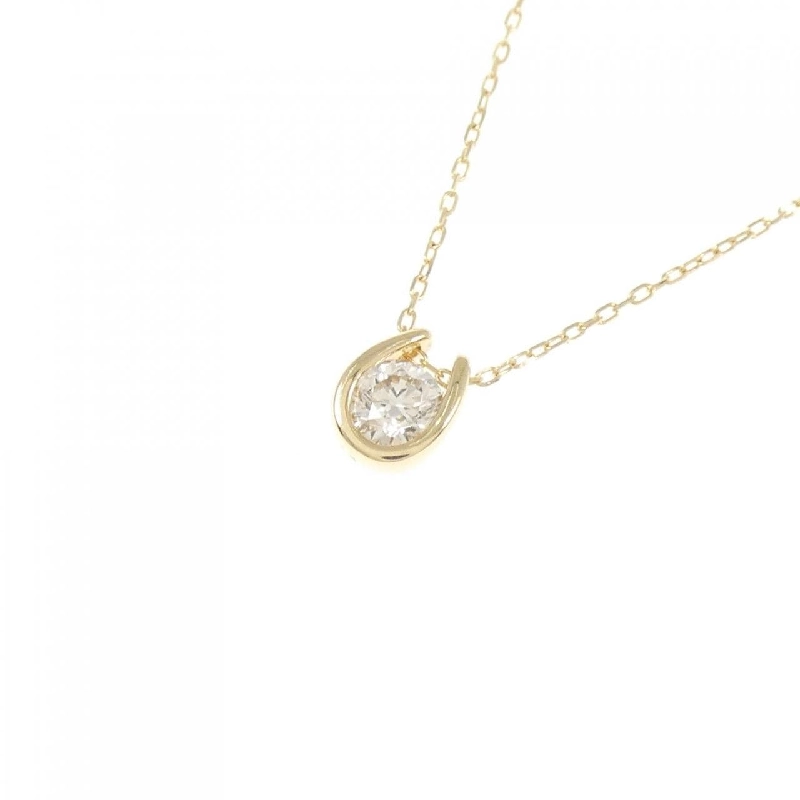 K18YG Dây chuyền kim cương 0.13CT - Hàng hiệu Chính hãng 858494