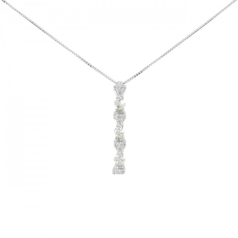 K18WG Dây chuyền kim cương 0.51CT - Hàng hiệu Chính hãng 862773