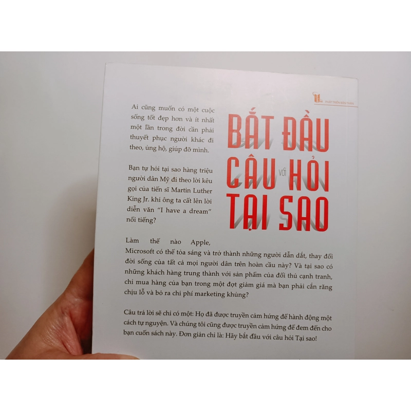 Bắt Đầu Câu Hỏi Tại Sao - Simon Sinek
 377000