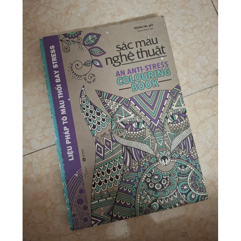 Sách Tô Màu Nghệ Thuật An Anti-Stress Colouring Book 1010157