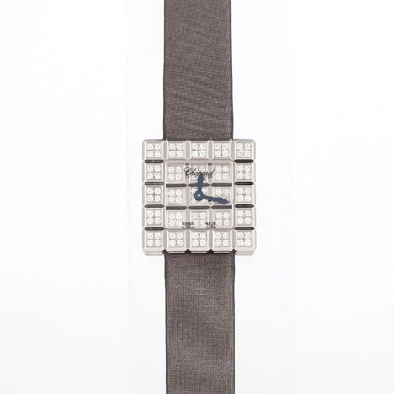 Chopard Ice Cube WG - Đồng hồ đeo tay đầy kim cương 137003-1001 WG Quartz - Hàng hiệu Chính hãng 876641