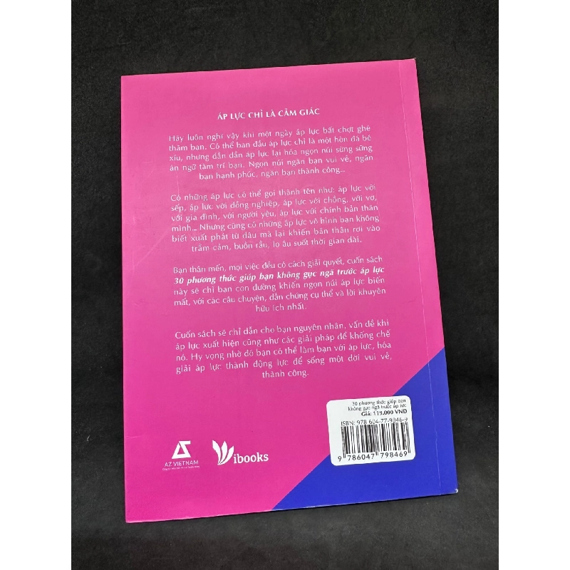 30 Phương Thức Giúp Bạn Không Ngục Cả Trước Áp Lực, Trần Yến Y, 2021, Mới 90% SBM270325 919411