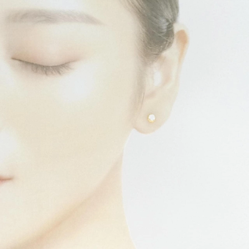 K18YG/ST Bông tai kim cương 0.203CT 0.204CT F VS1 VG-GOOD - Hàng hiệu Chính hãng 874110