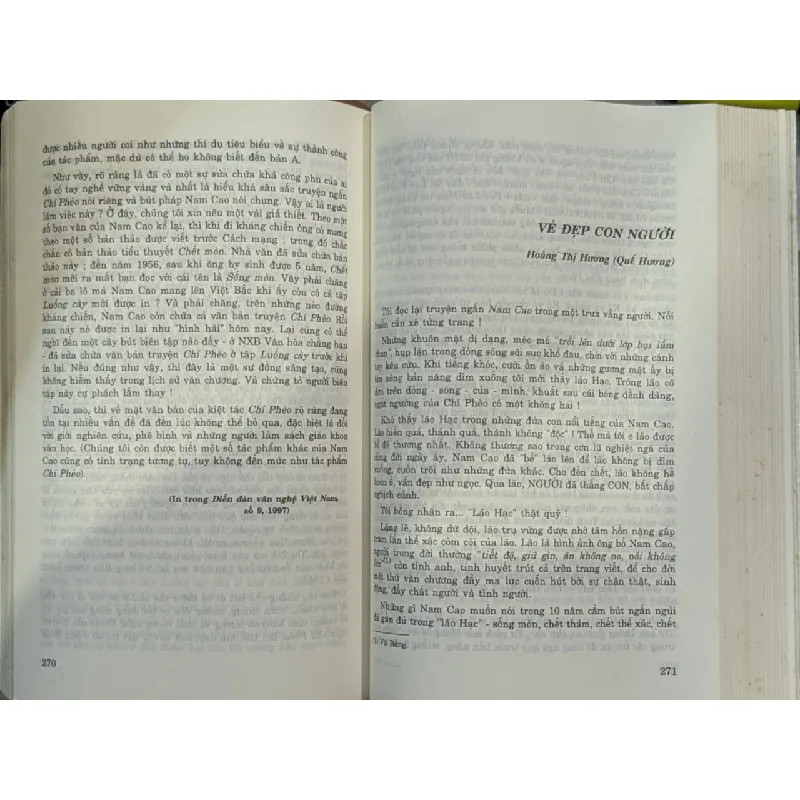 Nam Cao về tác gia và tác phẩm 603813