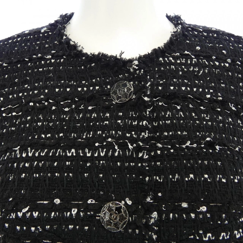 Áo khoác không cổ CHANEL P39754V28442 - Hàng hiệu Authentic 822056