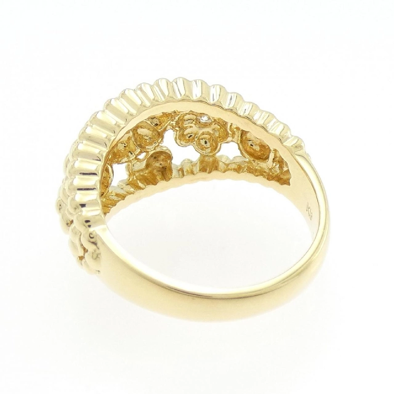 Nhẫn kim cương K18YG 670071