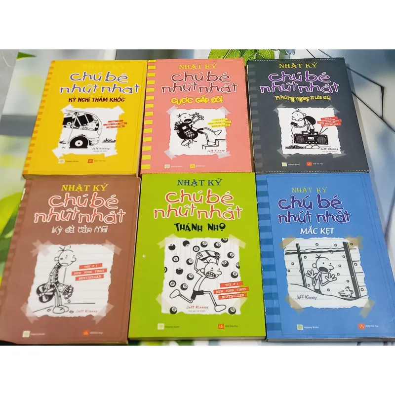 combo Nhật ký Chú Bé Nhút Nhát (tập 6, 7, 8, 9, 10, 11) - Jeff Kinney 715585