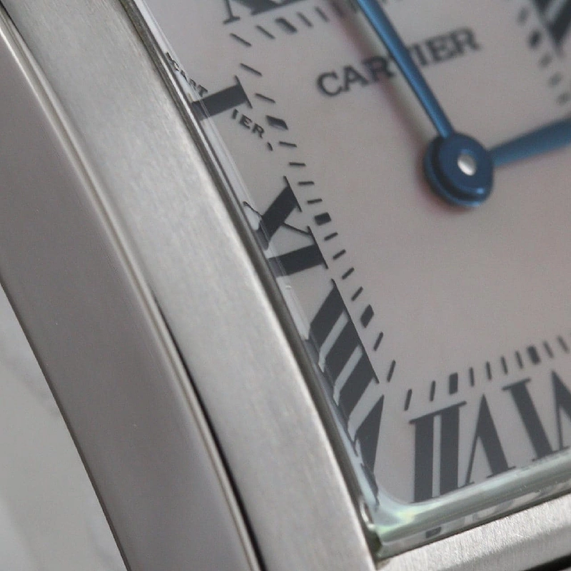 Cartier Tank Française SM Quartz Mặt số Ngọc hồng - Hàng hiệu Chính hãng 873937