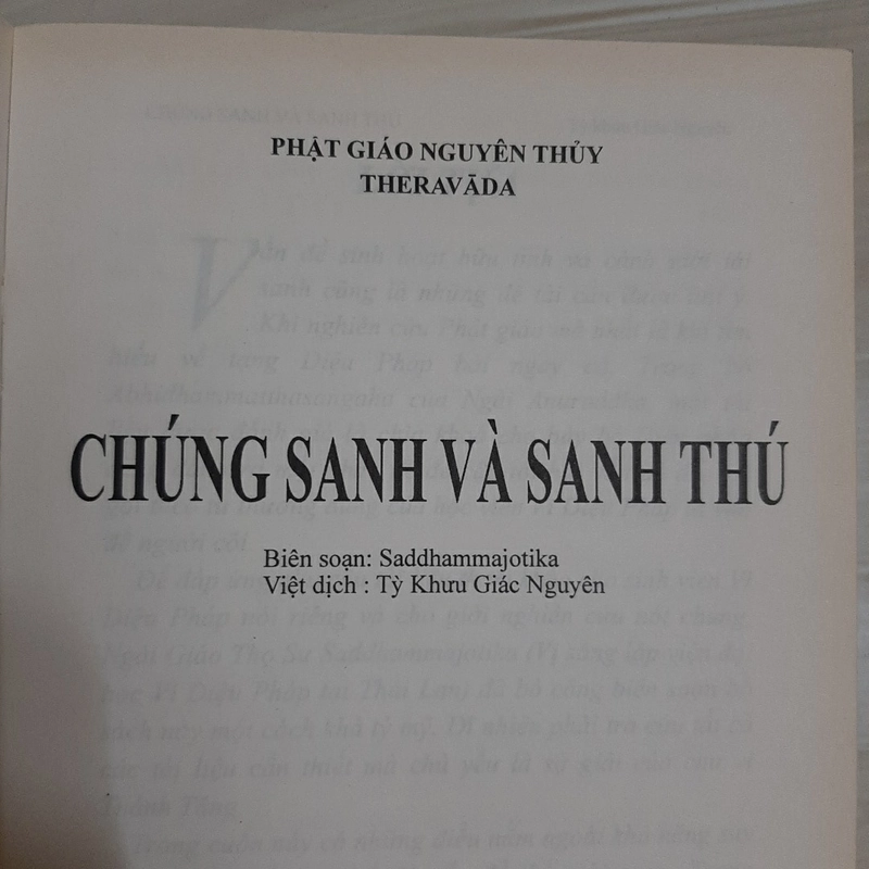 Chúng Sanh và Sanh thú 325716