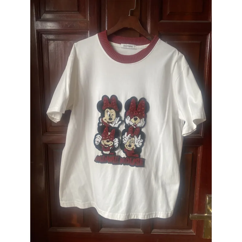 A. Áo trắng Mickey đỏ  1030044