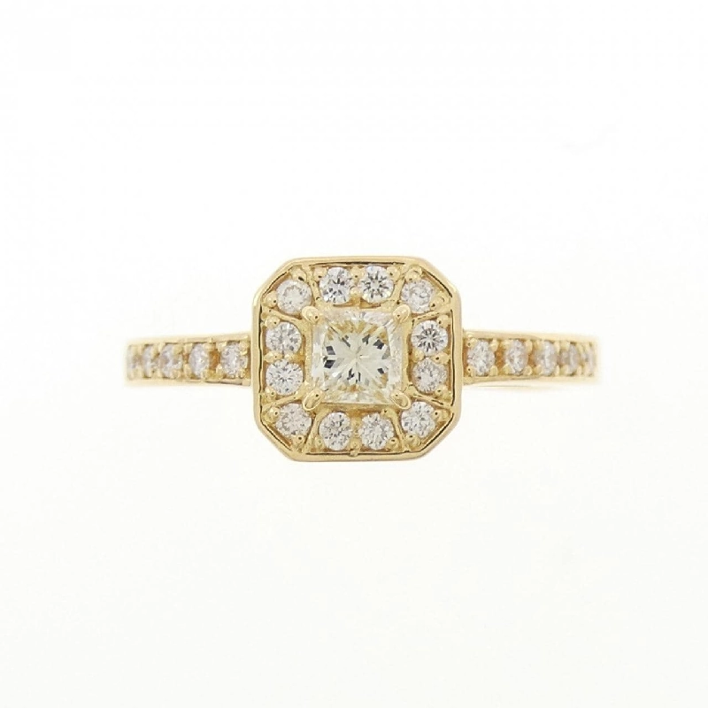 Nhẫn kim cương K18YG 0.17CT - Hàng hiệu Authentic 850077