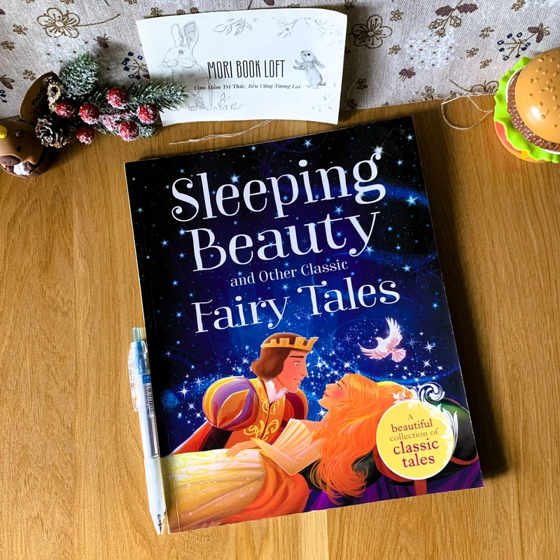 Sách tranh Sleeping Beauty and Other Classic Fairy Tales, Used, Picture Book For Kids 459533