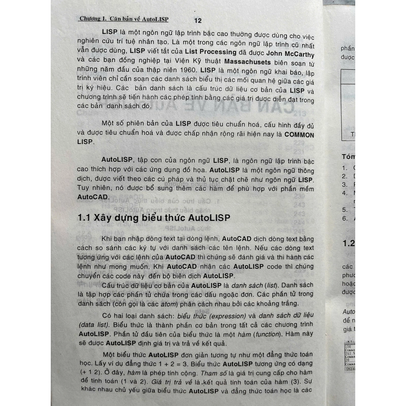 NGÔN NGỮ LẬP TRÌNH AUTOLISP(Full bộ 2 tập) 501455