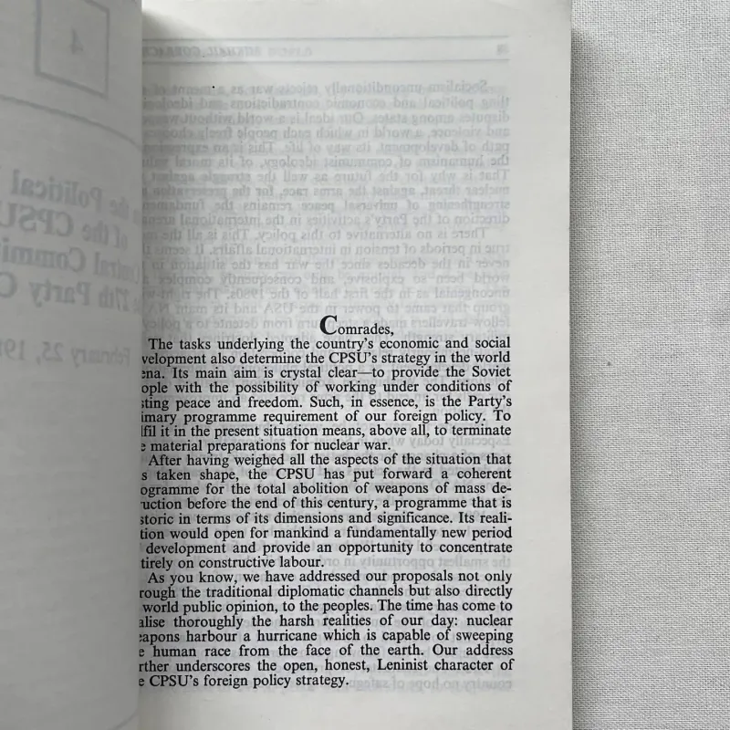 For A Nuclear-Free World - Mikhail Gorbachev   760474