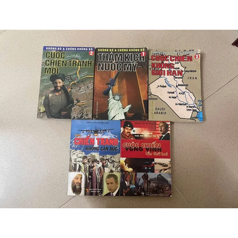 BỘ 5 CUỐN SÁCH VỀ KHỦNG BỐ & SỰ THẬT ĐẰNG SAU CAN THIỆP CỦA MỸ 700537