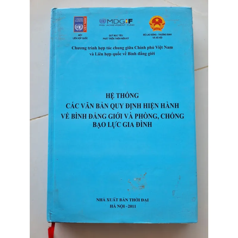 Hệ thống các văn bản quy định hiện hành về bình đẳng giới và phòng chống bạo lực gia đình 1025766