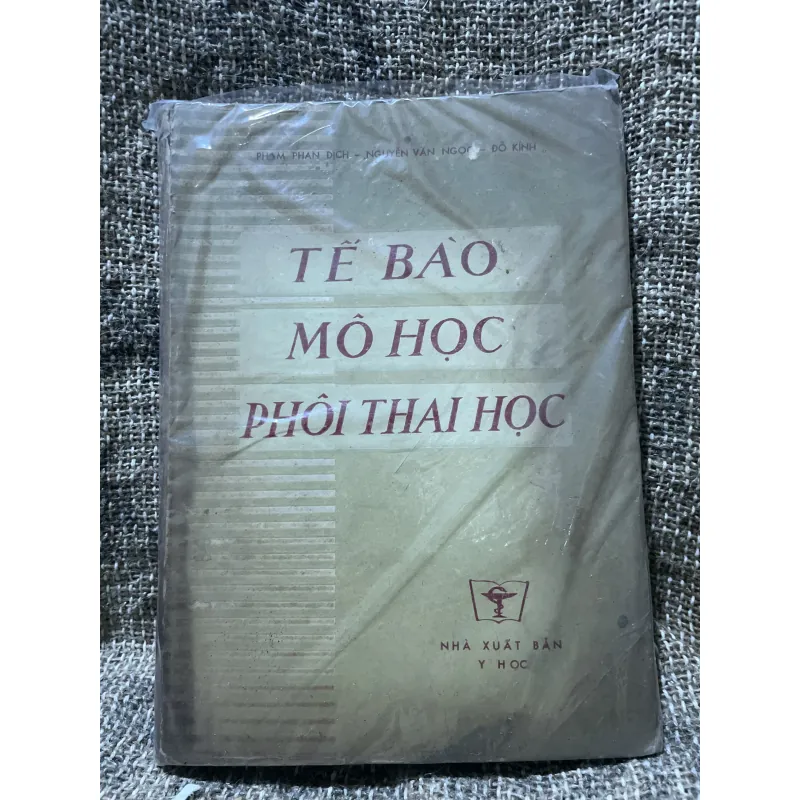 tế bào, mô học, phôi thai học 290 trang khổ lớn  1009098