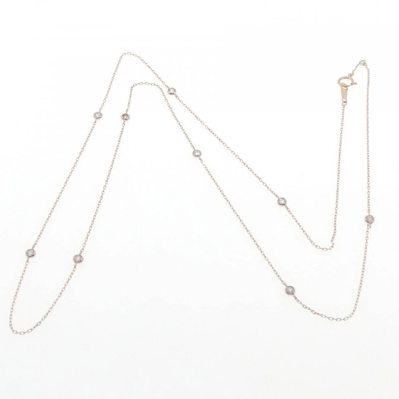 K18PG Dây chuyền kim cương 0.30CT - Hàng hiệu Chính hãng 848816