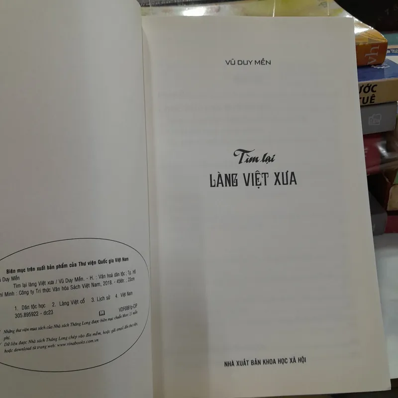 TÌM LẠI LÀNG VIỆT XƯA - VŨ DUY MỀM 729475