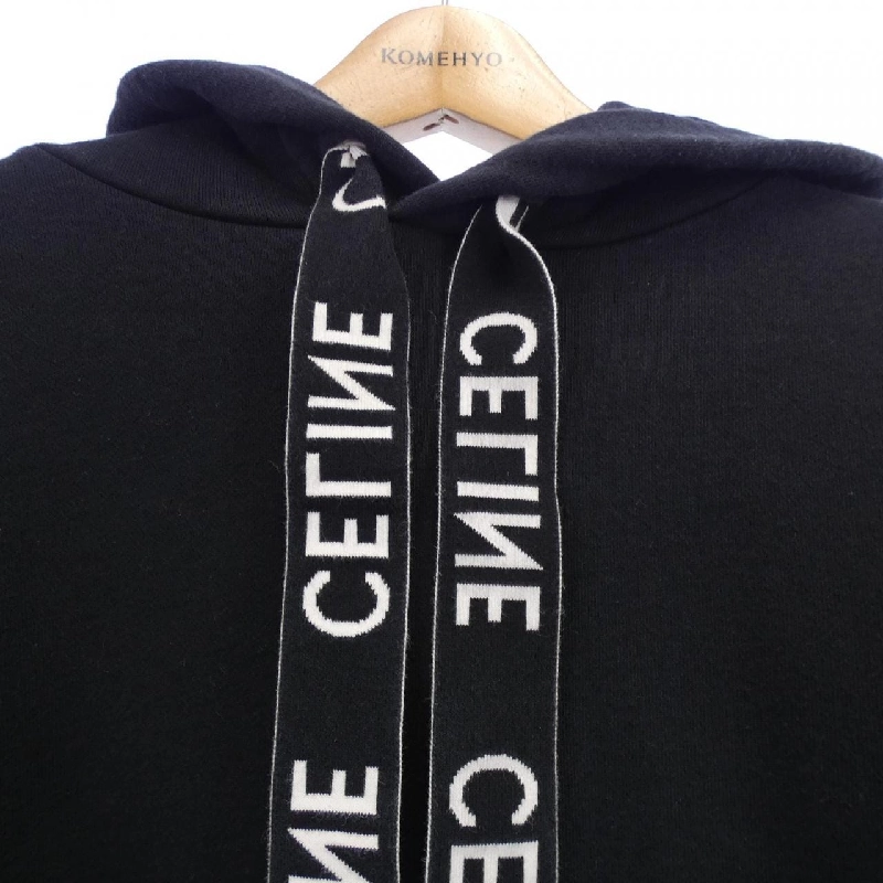 セリーヌ CELINE CELINE Áo hoodie rộng / Cotton fleece 2Y468670Q - Hàng hiệu Authentic 896359