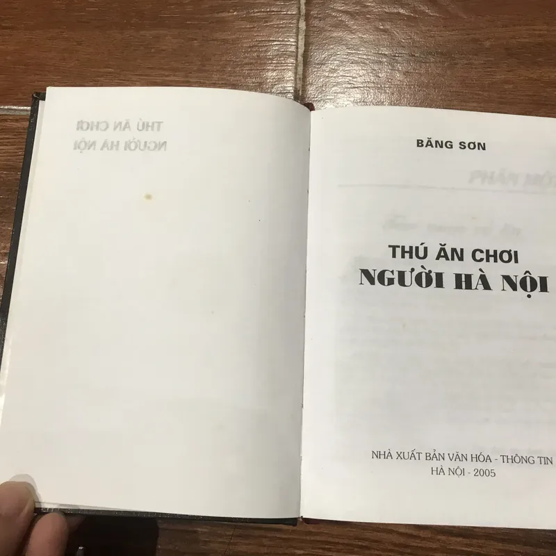 Thú ăn chơi người Hà Nội - Băng Sơn (k4) 709133