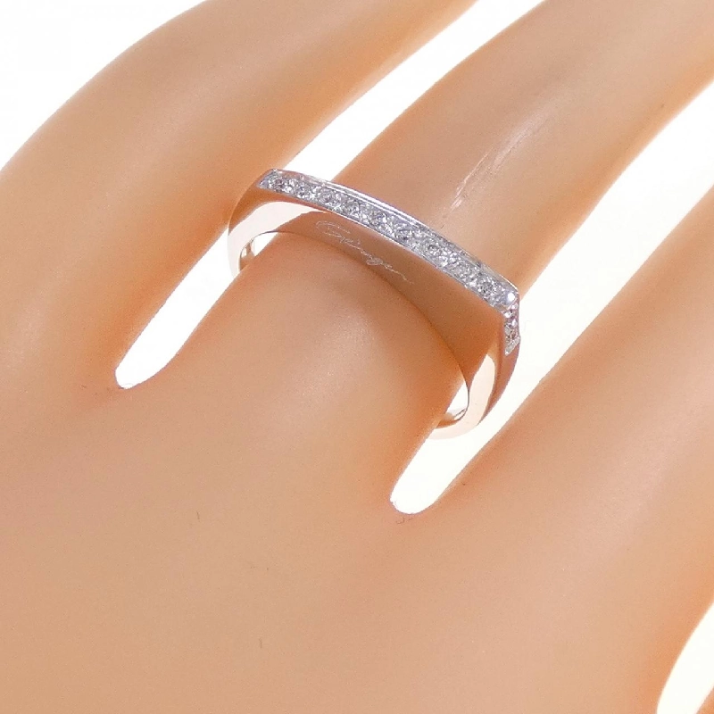 Nhẫn kim cương 750WG 669899