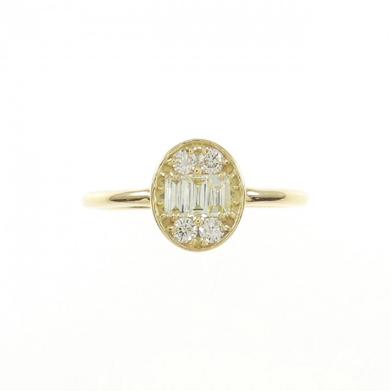 【Sản phẩm mới】Nhẫn kim cương K18YG 0.30CT 672807